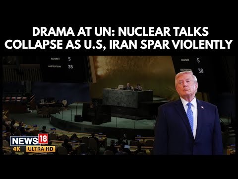 U.S.–Iran Nuclear Talks Collapse at UN, Triggering Heated Diplomatic Battle and Global Concern | 4K