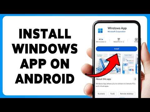 How To Install Windows App On Android Phone | Run Windows Apps On Android 2026