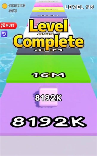 8192K Cube in BGH 2048 🤯🔥 Insane Number Merge! #bgh2048 #shorts