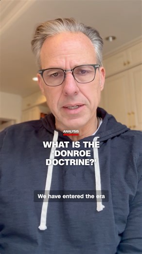 We've entered the era of the "Donroe Doctrine," a term coined to describe President Donald Trump's application of the Monroe Doctrine for the enforcement of US interests in the Western Hemisphere. CNN's Jake Tapper explains. Read more on the "Donroe Doctrine" at the link: https://cnn.it/3N0XevM | CNN