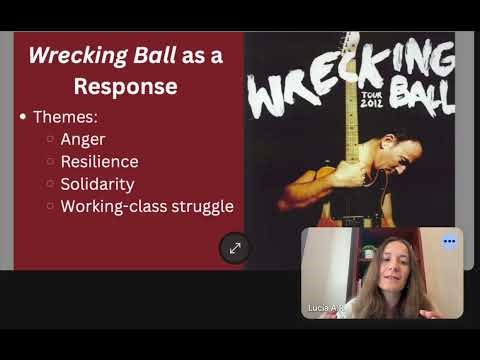 “Hard Times Come, Hard Times Go”: Bruce Springsteen’s Wrecking Ball and Its Resonance in Spain