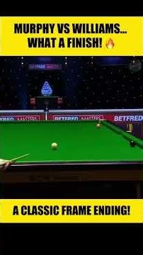 A FLUKE… THEN AN INCREDIBLE POT! 🤯 | Shaun Murphy vs Mark Williams | 2021 Masters