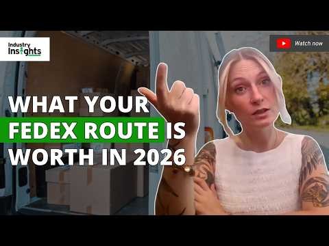 What Is My FedEx Route Worth in 2026?