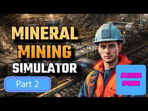Gas Leak Disaster in Mineral Mining Simulator! Worker Gets Gassed Out 😱 Part 2