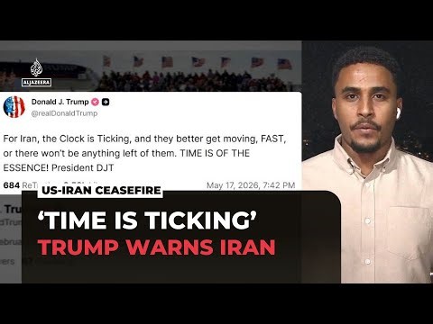 Trump warns Iran ‘time is of the essence’ as talks remain stalled