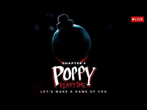 🔴 LIVE: Poppy Playtime Chapter 4 – Safe Haven | The Nightmare Continues… #PoppyPlaytime