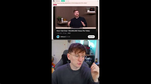 Is Mr Beast faking this video?