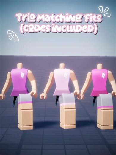 Matching trio fits (with codes)