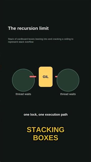 Why Python's Recursion Limit Protects the C Stack #Shorts