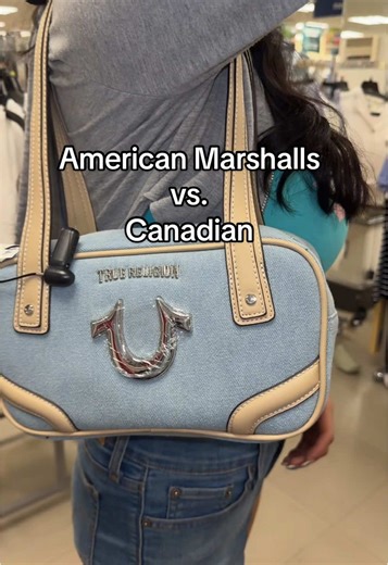 Comparing American and Canadian Marshalls Shopping