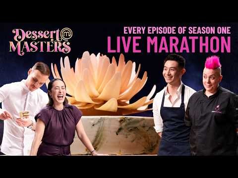 Mind-blowing Masterpieces 🍰🤯 | MasterChef Australia: Dessert Masters | Live Marathon