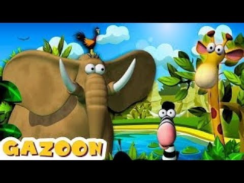 Gazoon Brazil | Let's Color | Funny Animal Cartoons | Shows for Children