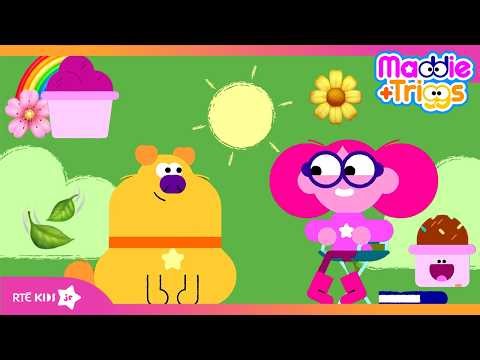 🎵🌼 SPRING Has Sprung and It's So Much Fun 💦🍦☀️🍃 Sing Along! 🎤 | Maddie And Triggs | @RTÉKIDSjr​