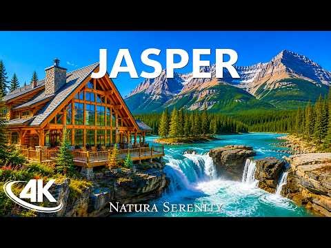 Jasper National Park 4K | Glacier Lakes, Wildlife & Canadian Rocky Mountain Beauty