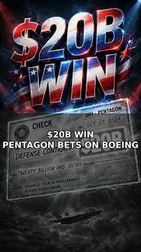 Boeing Just Won a $20 BILLION Fighter Jet Contract