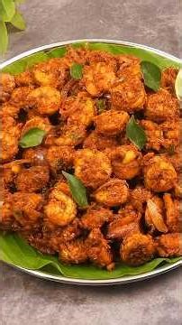 Andhra Style Prawns Fry | Royyala Vepudu | Prawn Fry | Masala prawns Fry Recipe | Easy Prawns Fry
