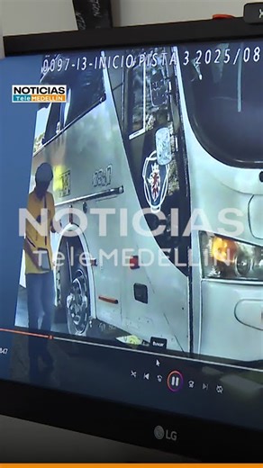 Estos son los videos cuando el bus que se accidentó fue llevado a pruebas al CDA