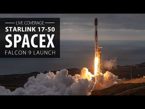 Live: SpaceX Falcon 9 rocket launches from Vandenberg, California, with Starlink satellites