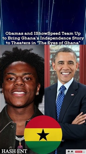 Obamas and IShowSpeed Team Up to Bring Ghana's Independence Story to Theaters in "The Eyes of Ghana"