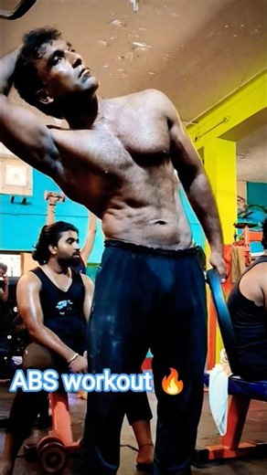 ABS workout 🔥 #motivation #desihomegym #fitness #naturalbodybilding #shortsfeed