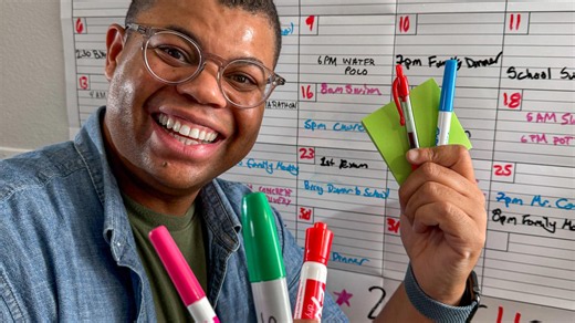 How a family calendar can make back-to-school season easier