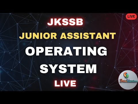 Operating System for JKSSB & SSC | Types, Functions & MCQ 🖥️