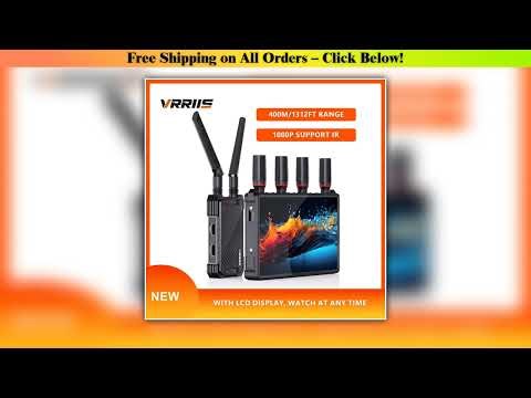 HDMI Wireless Video Transmitter Receiver Transmission System With LCD Screen Support IR for