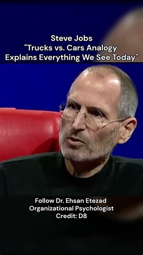 Apple CEO Steve Jobs Best Story & Analogy #entrepreneur #businessadvice #lifeadvice #stevejobs