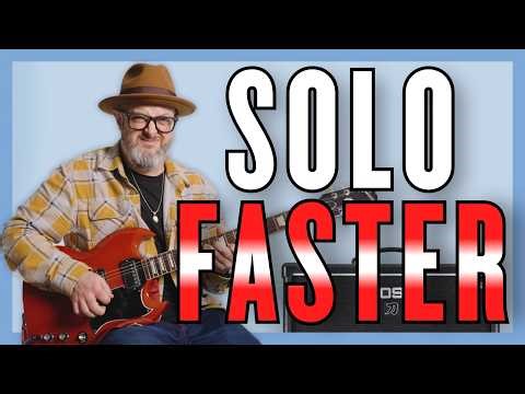 Stop Picking Every Note! Use This Trick For Faster Solos