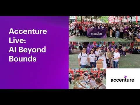 Accenture Live: Reinvent with AI | AI Beyond Bounds
