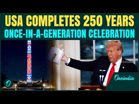 USA AT 250 VIDEO: Trump’s Freedom 250 LIGHTS UP Washington Monument In Historic Spectacle