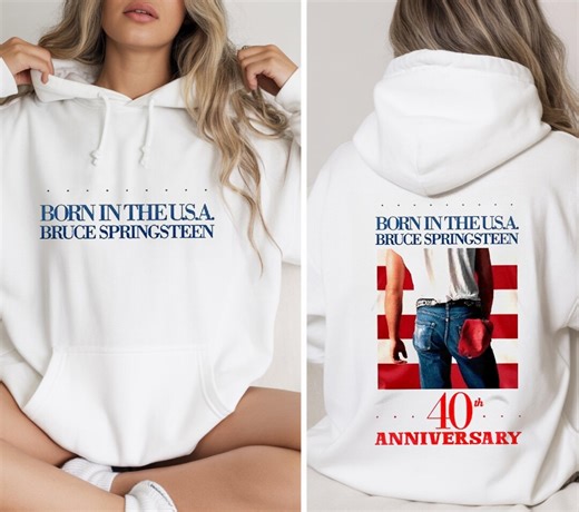 40th Bruce Springsteen & E Street Tour T-shirt, 2026 US Tour Shirt, Music Band Sweatshirt, Retro Tee 2 Sides - Etsy