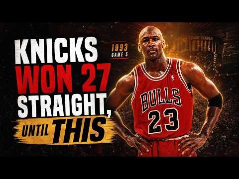 The Night MJ Played the Greatest 2-Way Game in Playoff History 🤯