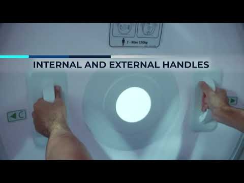 Zipless Closure System Revitalair Hyperbaric Chamber Features