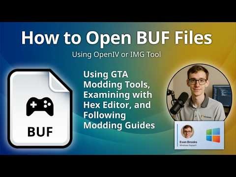 How to Open BUF Files (Grand Theft Auto Data)