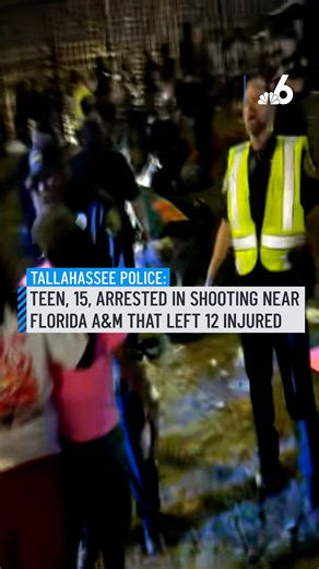 Teen, 15, arrested in shooting near Florida A&M University stadium that left 12 injured, police say