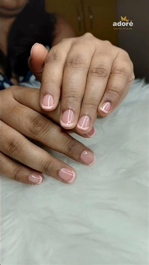 French Nails Gel Polish | Elegant French nails #FrenchNails #GelPolish #GelManicure #adoreSalon