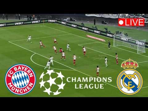 بث مباشر مباراة ريال مدريد ضد بايرن ميونخ اليوم دوري أبطال اوروبا 2026 | PES Gameplay