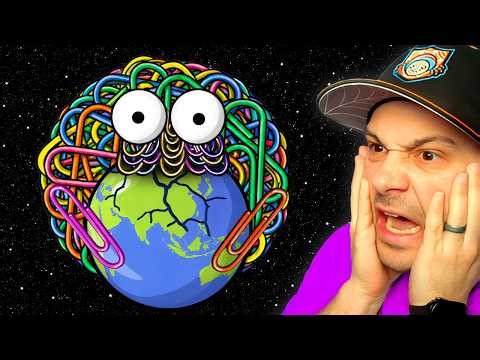 Eating The ENTIRE World as.. PAPER CLIPS!