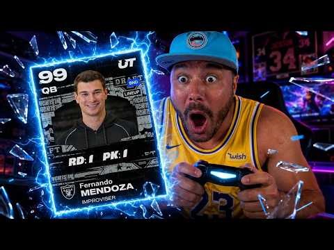 #1 Draft Pick Fernando Mendoza Is In Madden!