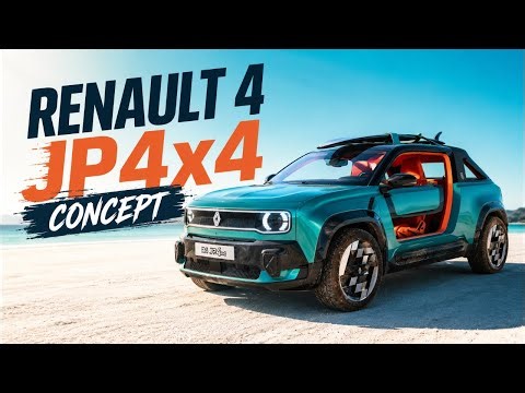 New Renault 4 JP4x4 Is Retro Off Road Perfection