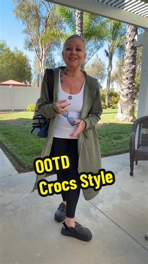 OOTD - Things Are Cooling Down @CROCS US SHOP The Crocs Loaferettes are the perfect all day comfort shoe that adds style to this cute comfy outfit. #crocs #crocsnewarrivals #crocsstyle