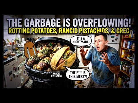 The Garbage Is Overflowing: Rotting Potatoes, Rancid Pistachios, & Greg