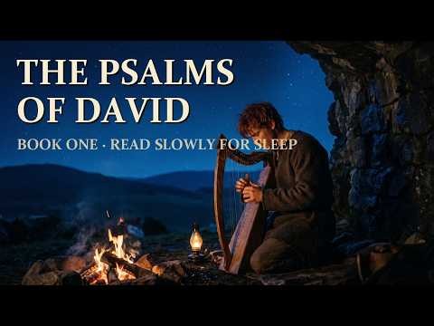 Fall Asleep to the Psalms of David | Book One, Psalms 1-41 | The Night He Hid in the Cave | Read Slo