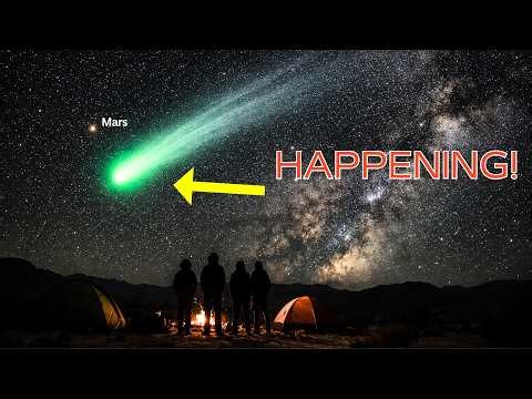 Once in a lifetime! Scientists Track a Green Comet on a Permanent Escape Path