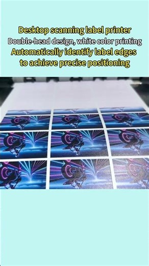 Desktop Label Printer with Scanning • High Speed • Precise Positioning