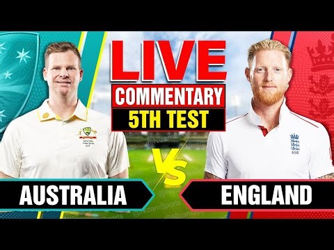 🔴Live: Australia vs England | 5th Test | Live Cricket Score & Commentary
