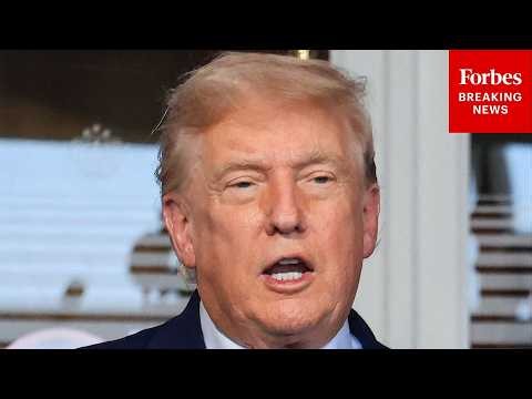 Trump Grilled By Reporters About Iran Peace Deal: 'When Will The Text Of The MOU Be Released?'