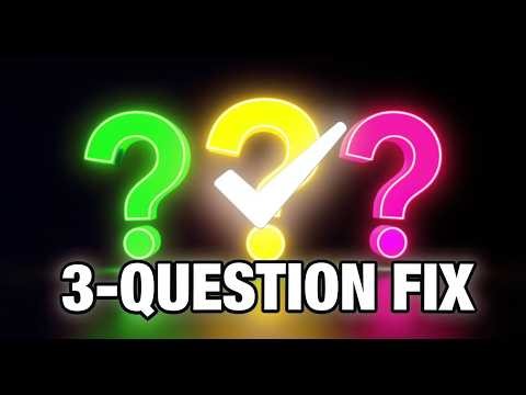 The 3-Question Fix That Stops Decision Paralysis (60 Seconds)