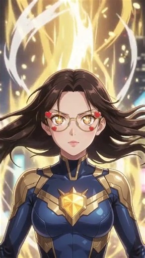 ⚡ Anime Heroine Unleashes Ultimate Energy Blast